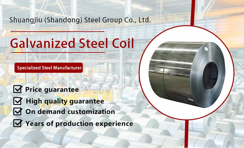 Factory Direct Sale Hot Dipped Gi Coil Dx51d SGCC CGCC Galvanized Steel Coil